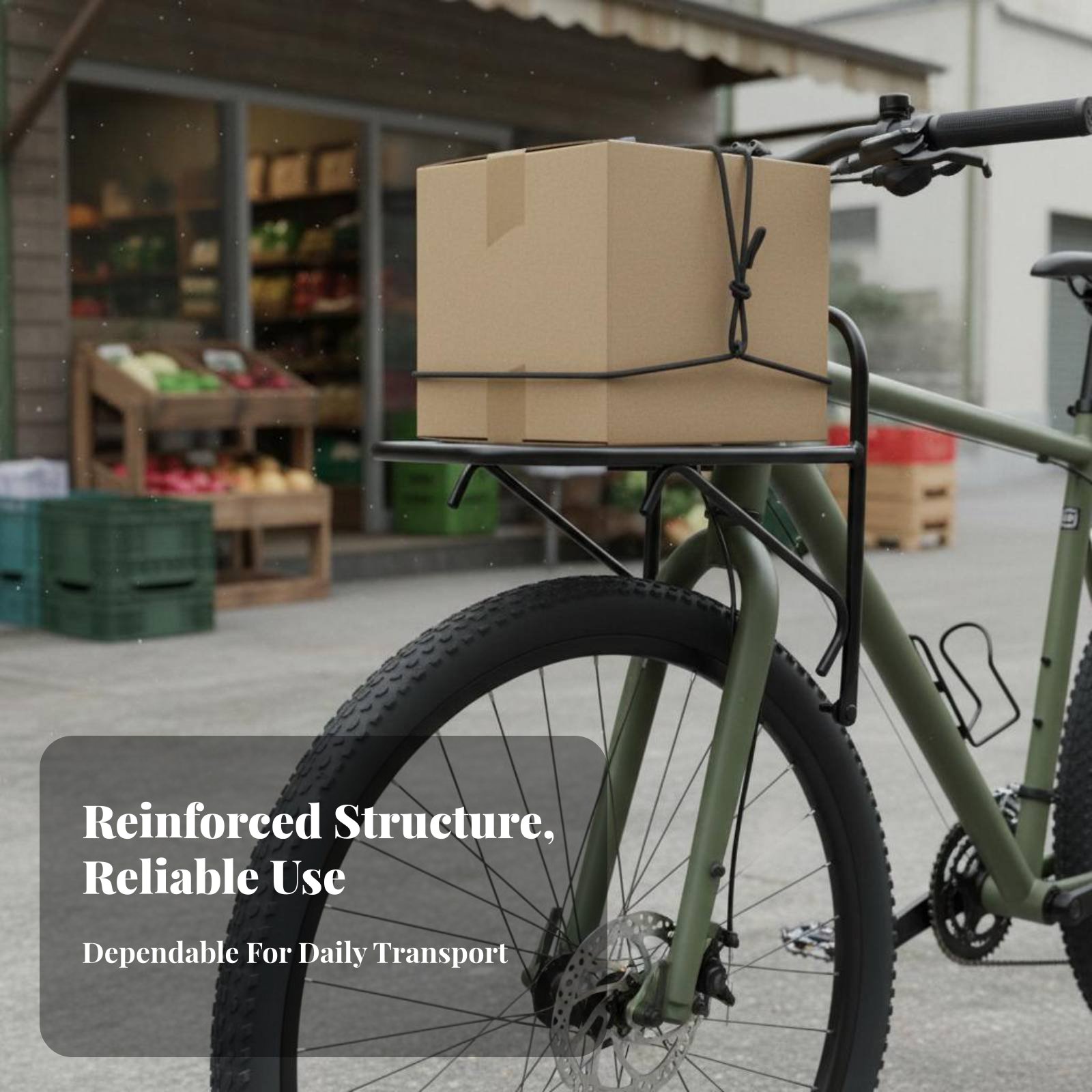 Cargo Rack Aluminum - Передний багажник для велосипеда из алюминиевого