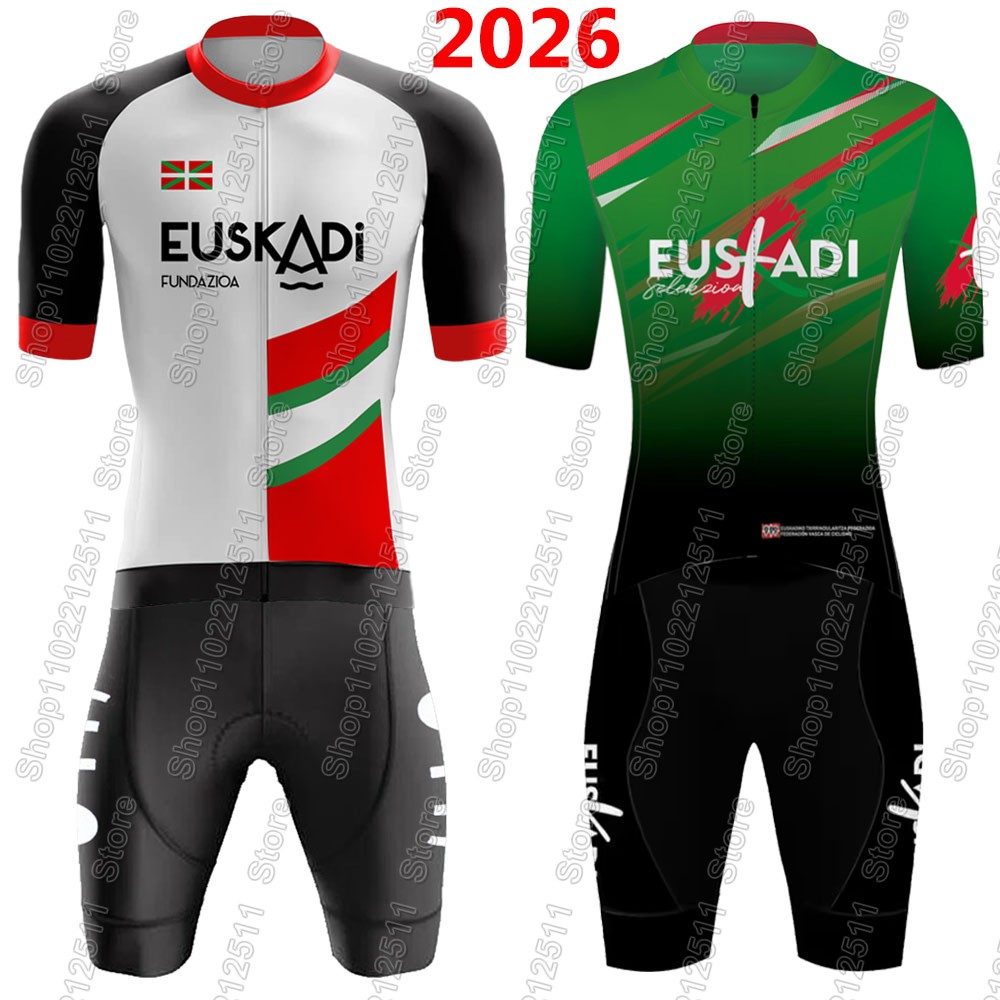Cycling Commute Shorts - Комплект велоформы Euskadi Team 2026: летняя