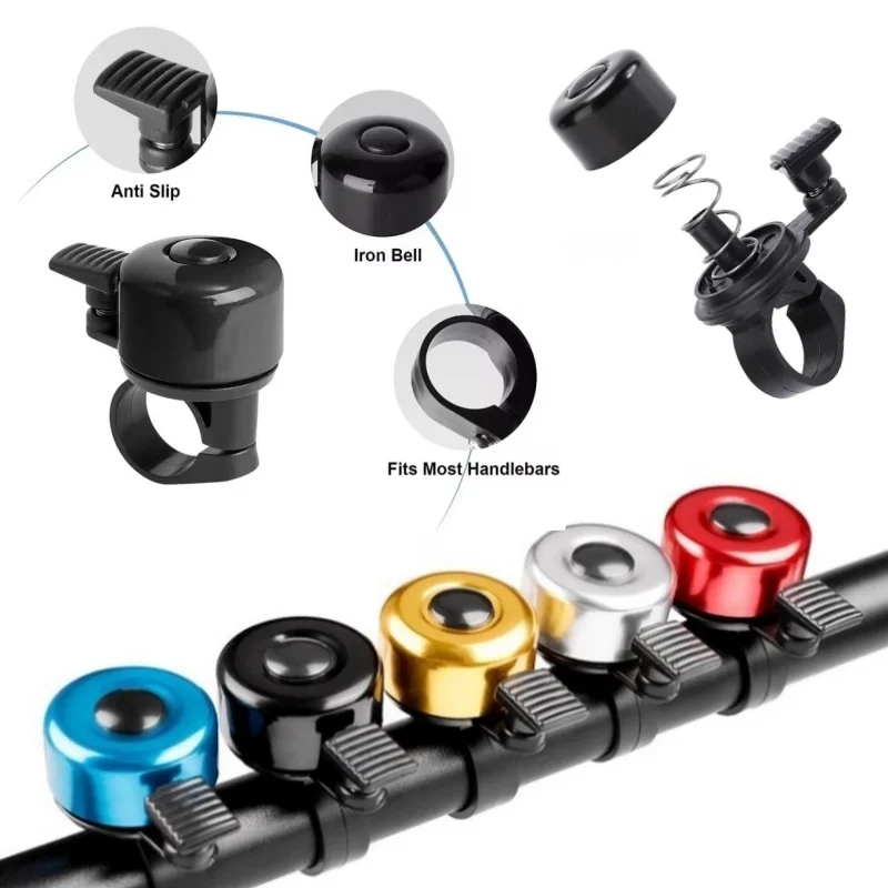 Bell Handlebar Ring - 1-5 шт. велосипедные звонки из алюминиевого