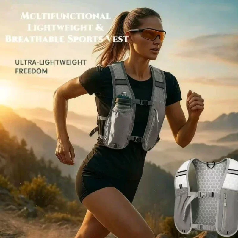Новый жилет для бега и велоспо – обзор и цена Cycling Commute Backpack