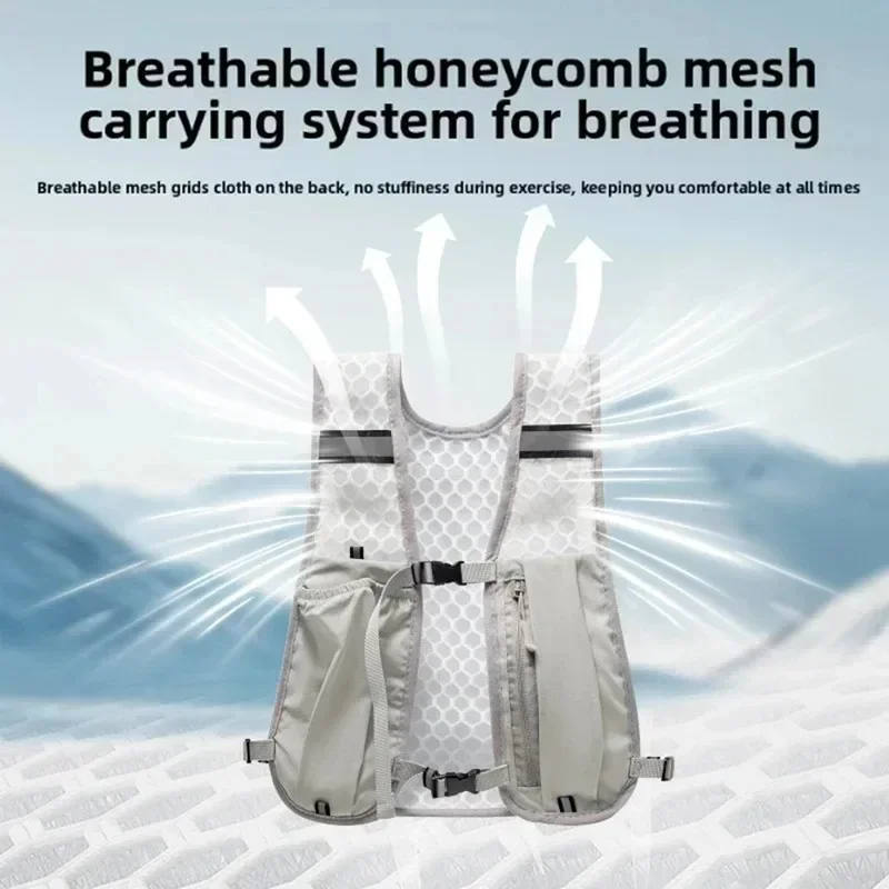Новый жилет для бега и велоспо – обзор и цена Cycling Commute Backpack