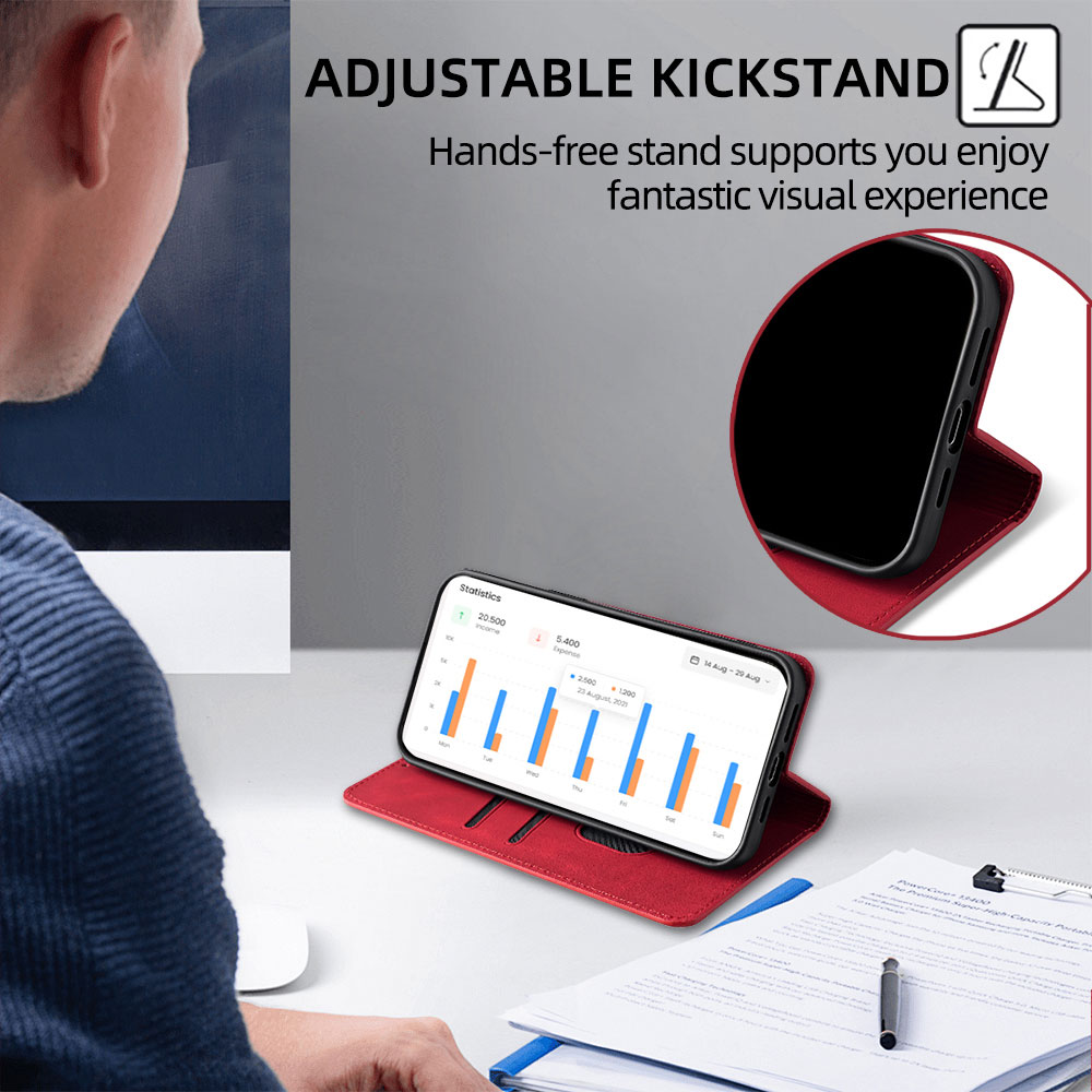 Чехол-бумажник из искусственно – обзор и цена Kickstand Adjustable