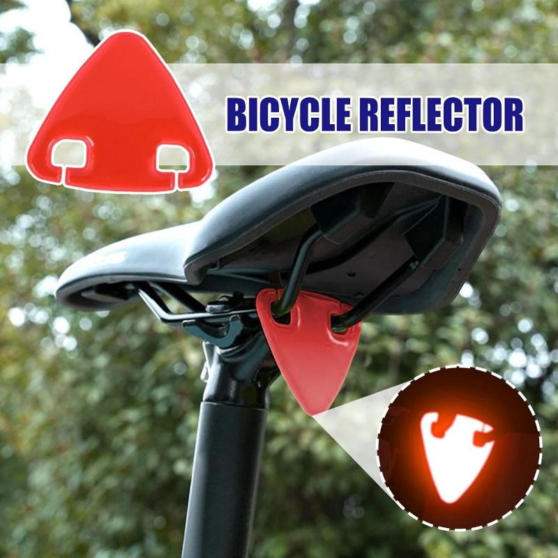 Красный треугольный светоотраж – обзор и цена Commuting By Bike