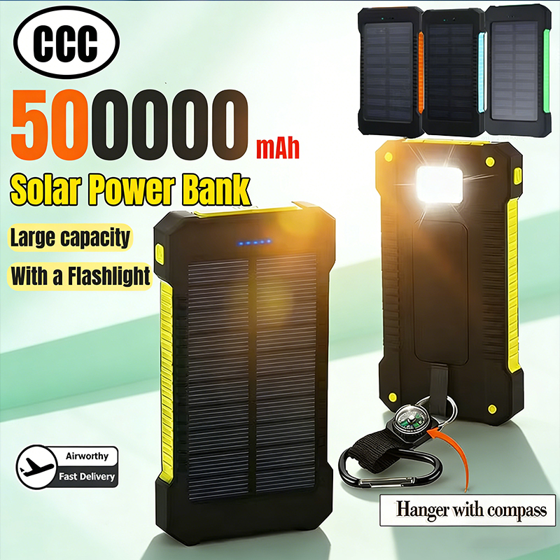 500000 мАч Солнечная батарея б – обзор и цена Usb Charger Dynamo